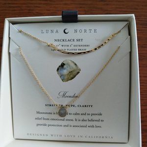 NWT Necklace Set and Earrings